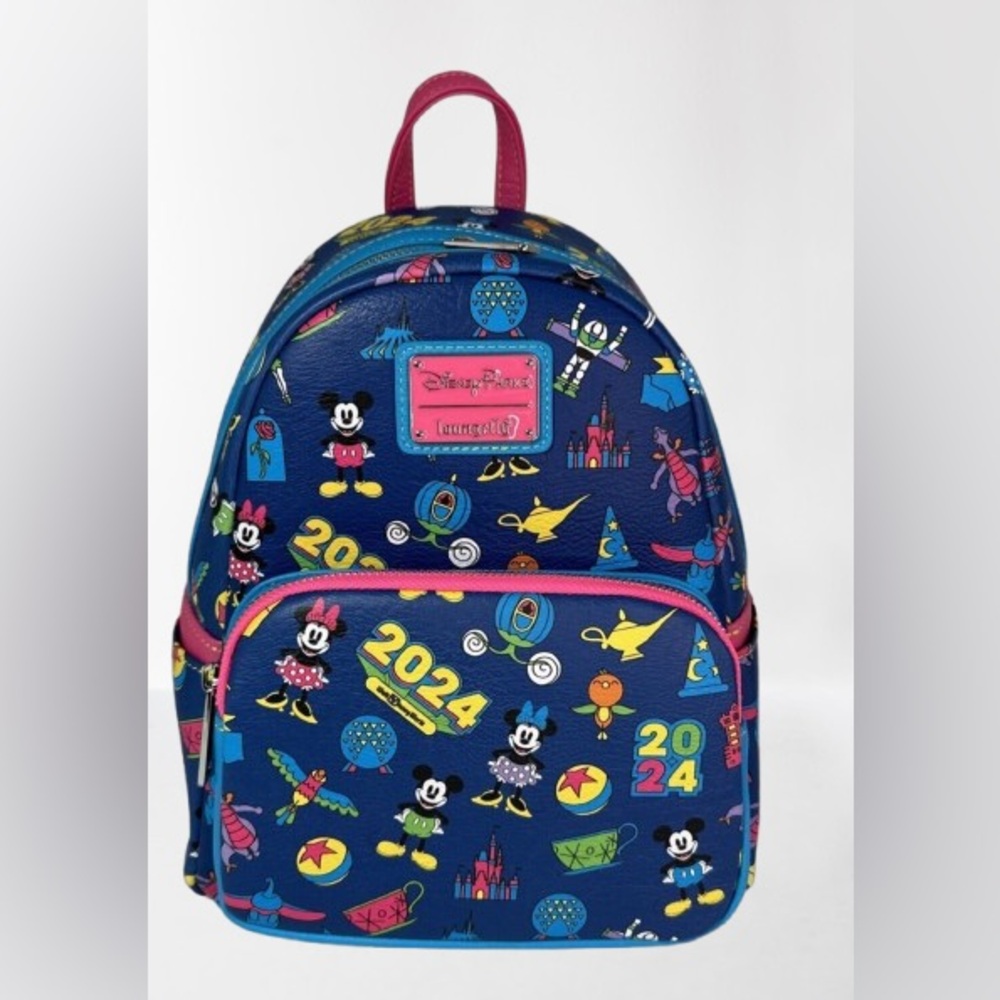 Disney Loungefly Blue Backpack 2024